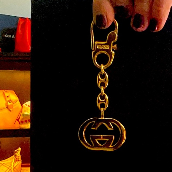 Accessories - Gucci Key Chain Gold